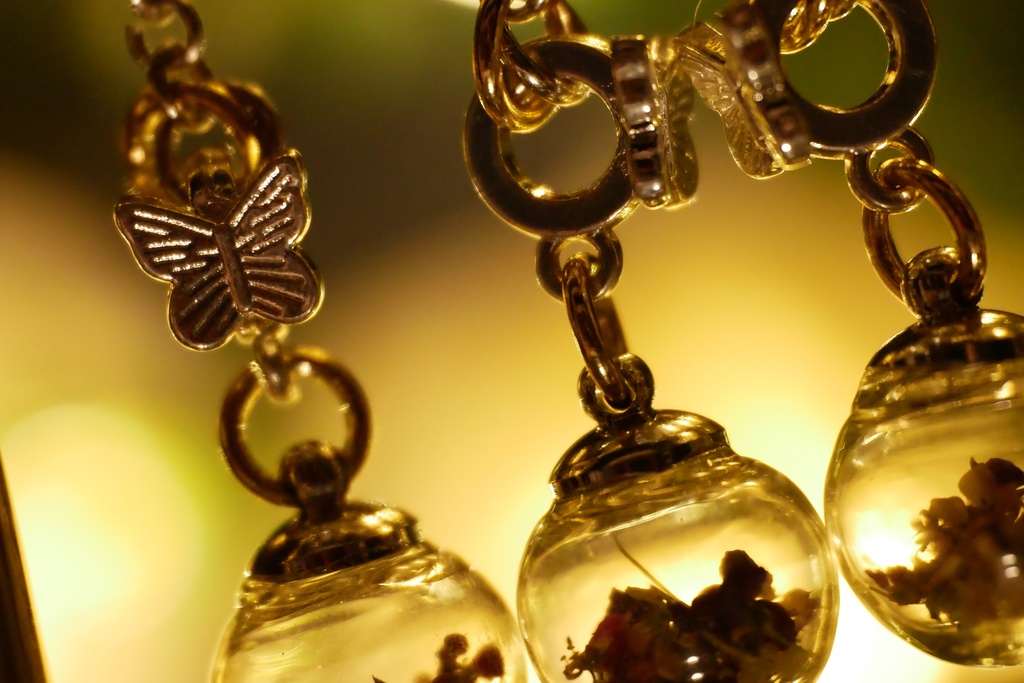 【マイガーデン】ガラスドームのみみかざりB