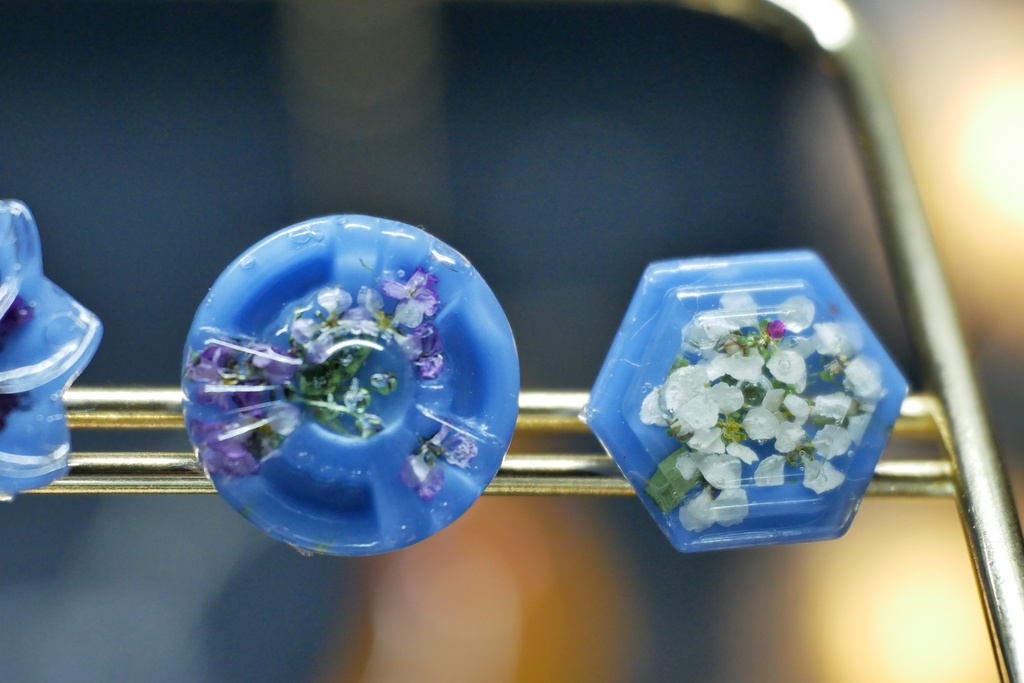 【NorthernLights】お花のマグネット4個セット