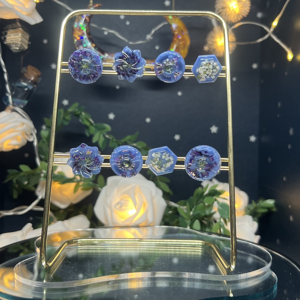 【NorthernLights】お花のマグネット4個セット