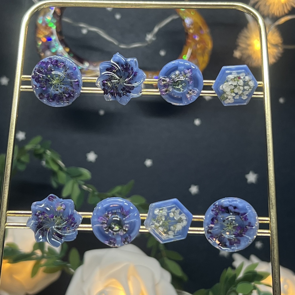 【NorthernLights】お花のマグネット4個セット