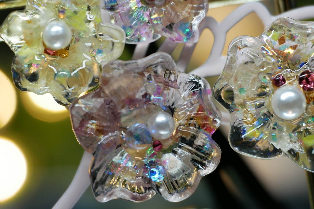 【NorthernLights】お花のマグネット4個セット