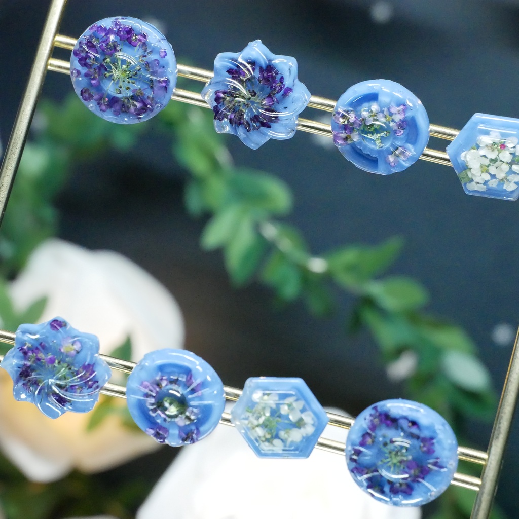 【NorthernLights】お花のマグネット4個セット