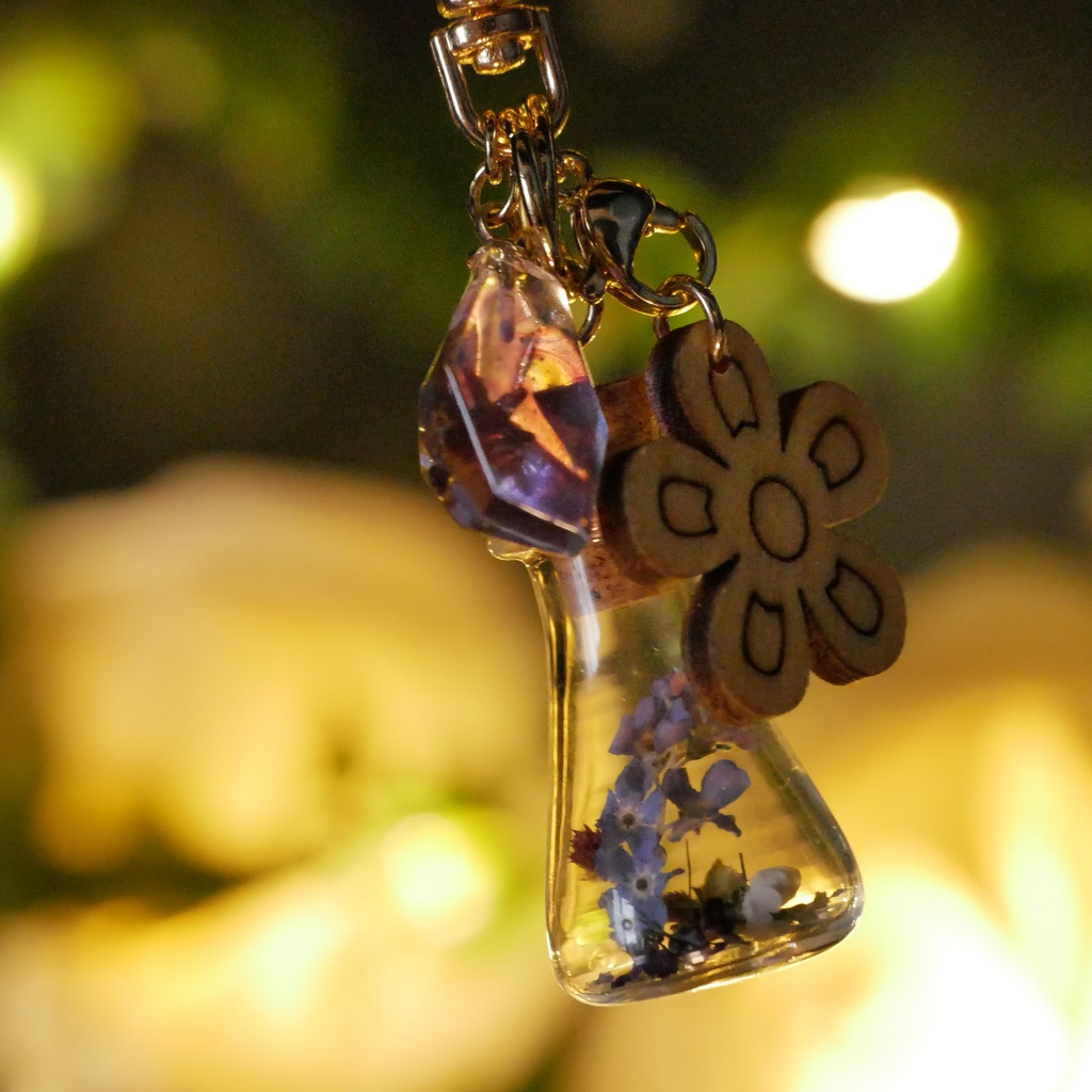 【マイガーデン】香りを持ち運べるバッグチャームA