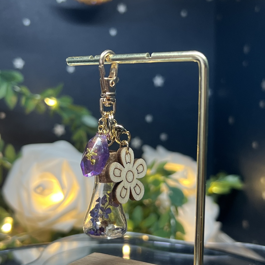 【マイガーデン】香りを持ち運べるバッグチャームA