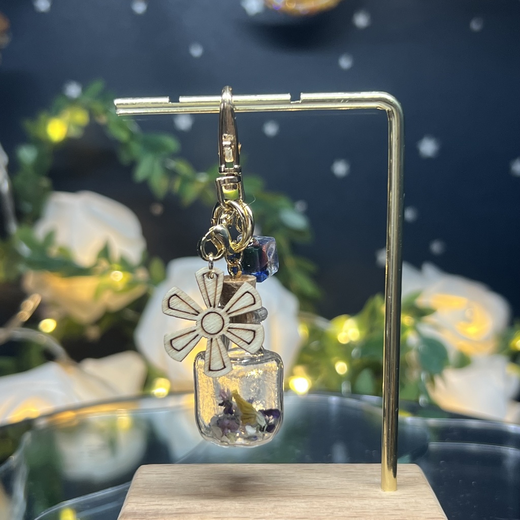 【マイガーデン】香りを持ち運べるバッグチャームA