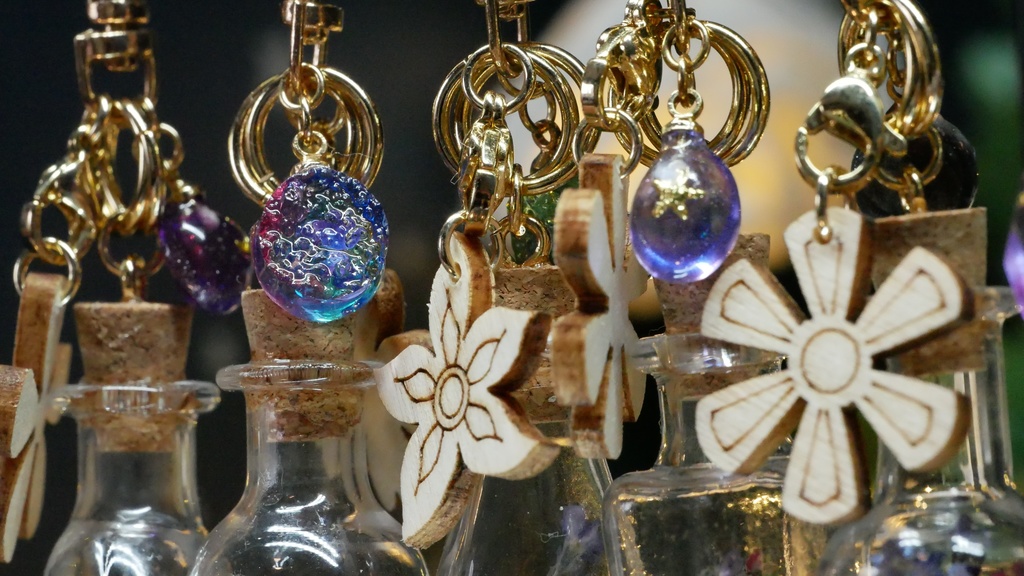 【マイガーデン】香りを持ち運べるバッグチャームA