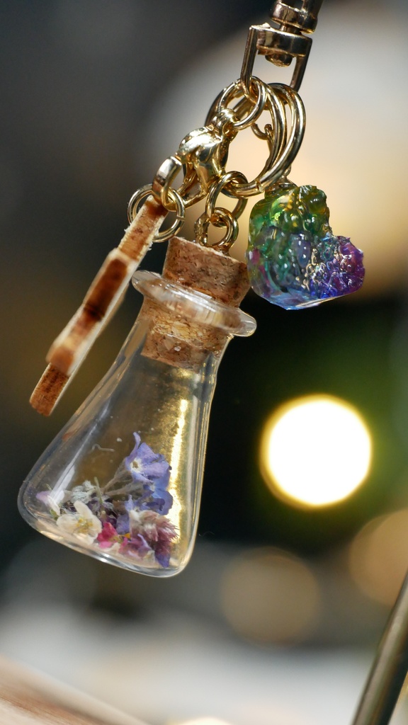 【マイガーデン】香りを持ち運べるバッグチャームA