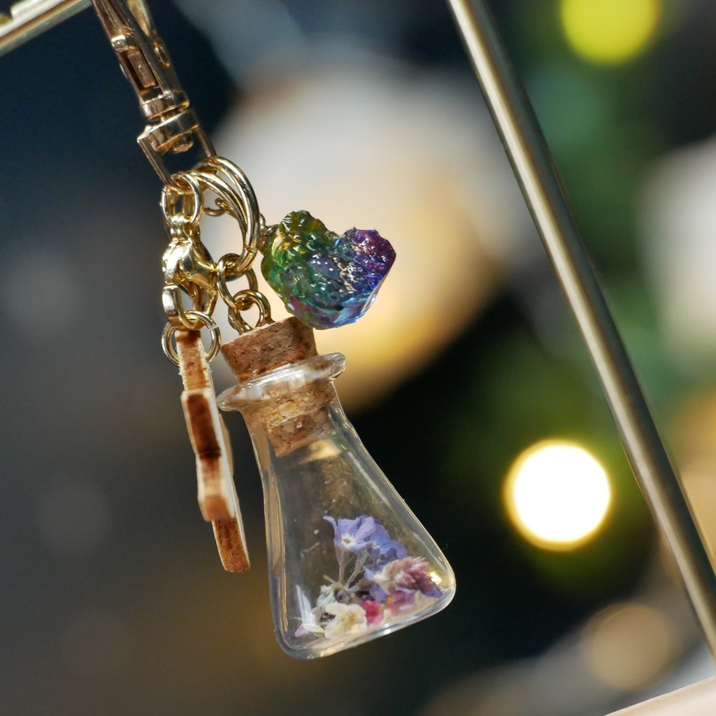 【マイガーデン】香りを持ち運べるバッグチャームA