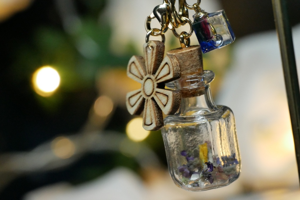 【マイガーデン】香りを持ち運べるバッグチャームA