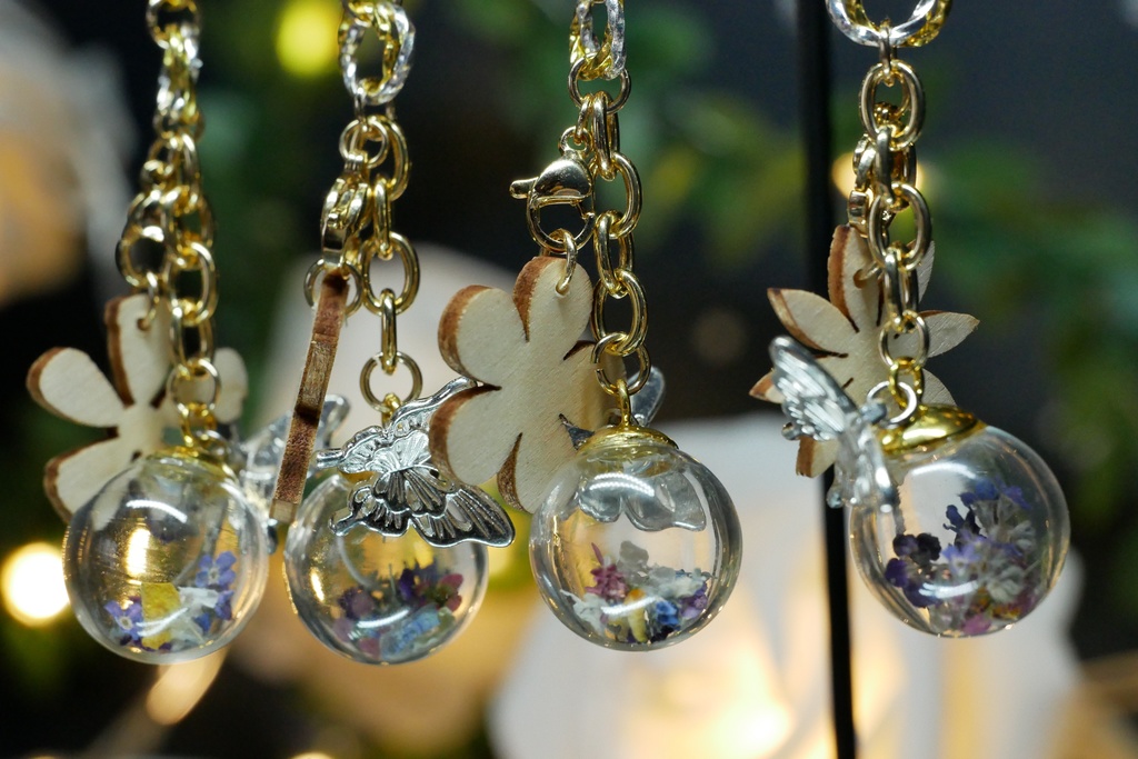 【マイガーデン】香りを持ち運べるバッグチャームB