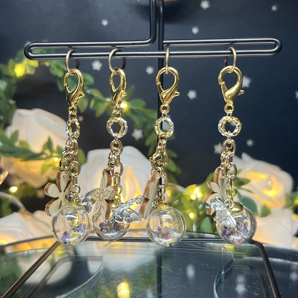 【マイガーデン】香りを持ち運べるバッグチャームB