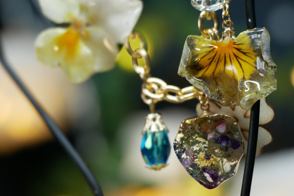 【マイガーデン】香りを持ち運べるバッグチャームC