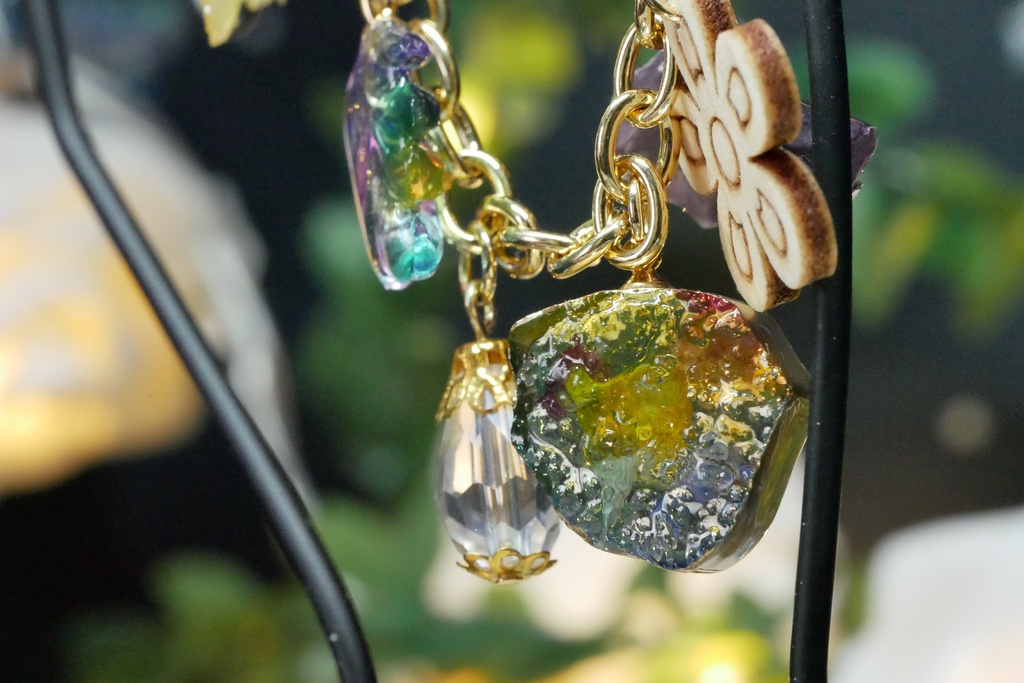 【マイガーデン】香りを持ち運べるバッグチャームC