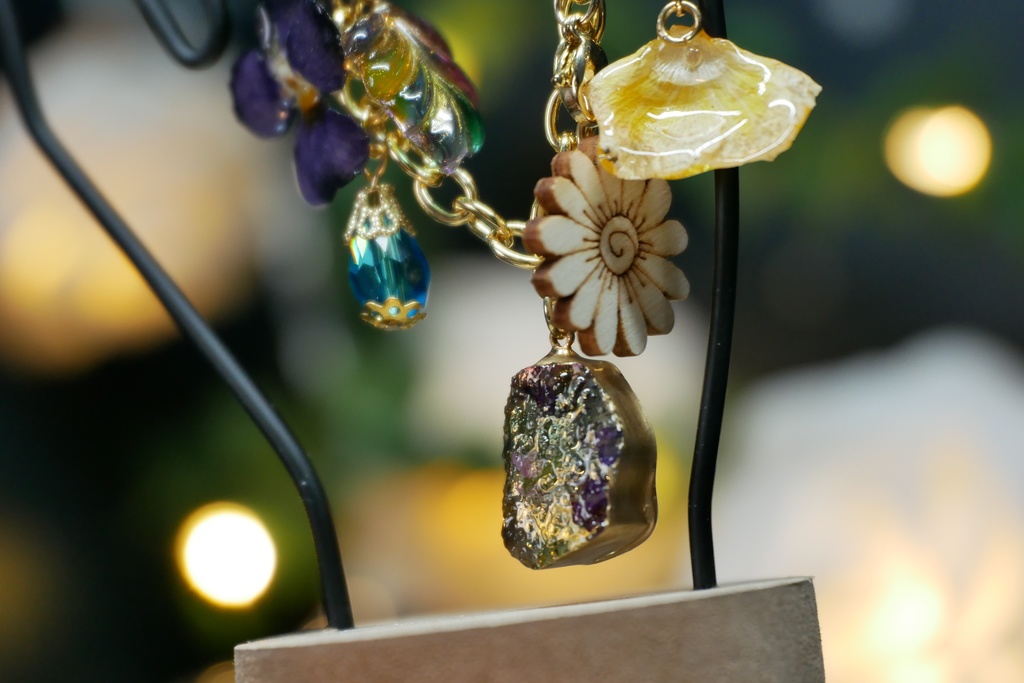 【マイガーデン】香りを持ち運べるバッグチャームC