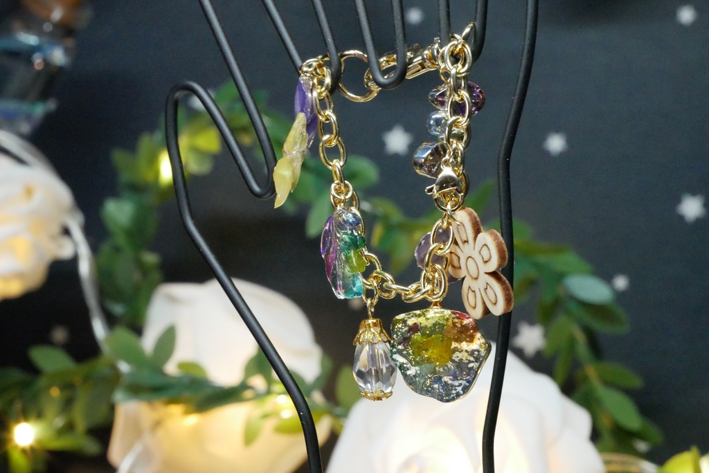 【マイガーデン】香りを持ち運べるバッグチャームC