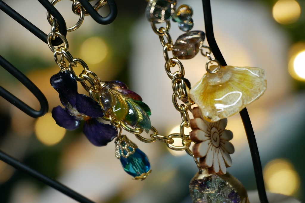 【マイガーデン】香りを持ち運べるバッグチャームC