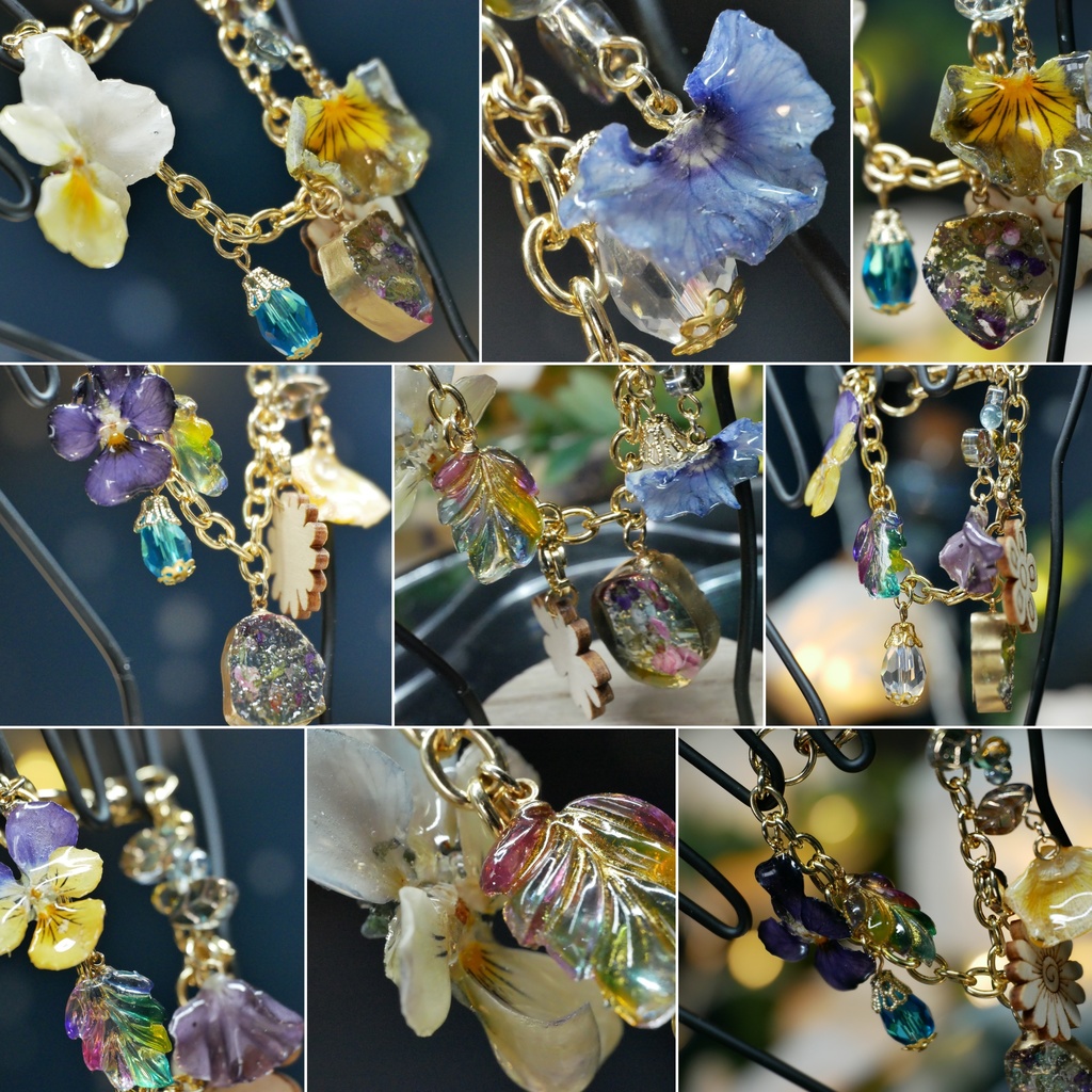 【マイガーデン】香りを持ち運べるバッグチャームC