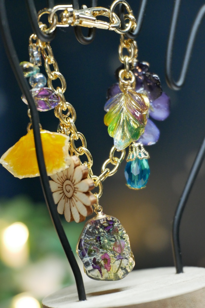 【マイガーデン】香りを持ち運べるバッグチャームC