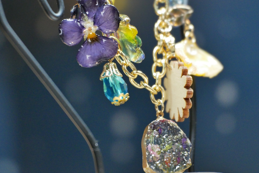 【マイガーデン】香りを持ち運べるバッグチャームC