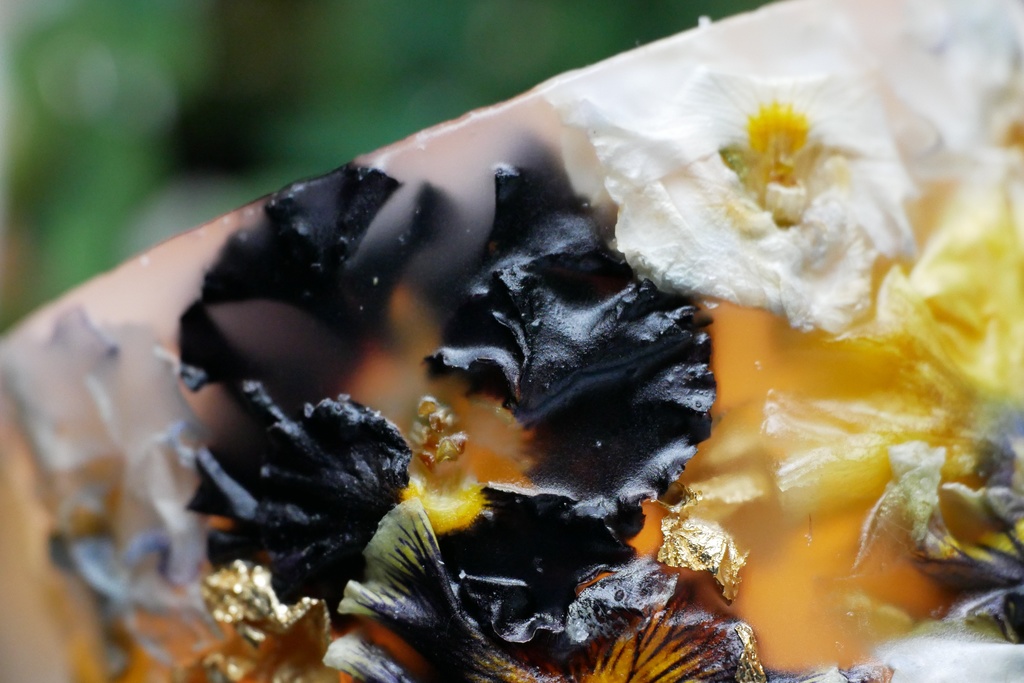 【マイガーデン】LEDキャンドル専用ボタニカルランタン -2025summer-