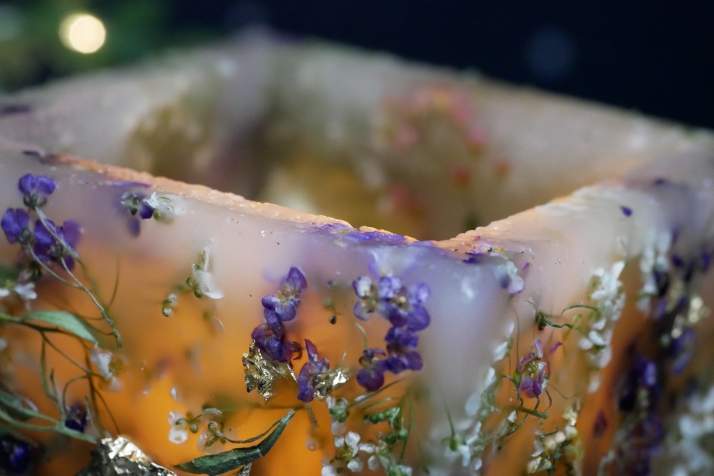 【マイガーデン】LEDキャンドル専用ボタニカルランタン -2025summer-