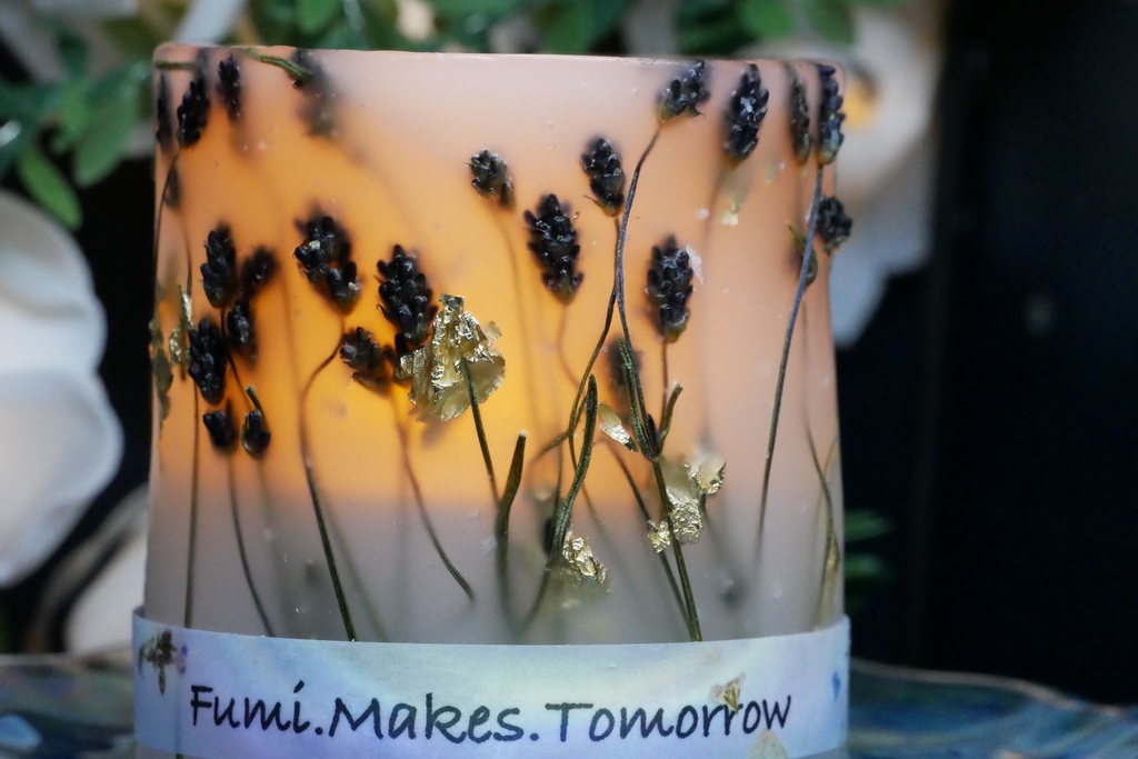 【マイガーデン】LEDキャンドル専用ボタニカルランタン -2025summer-