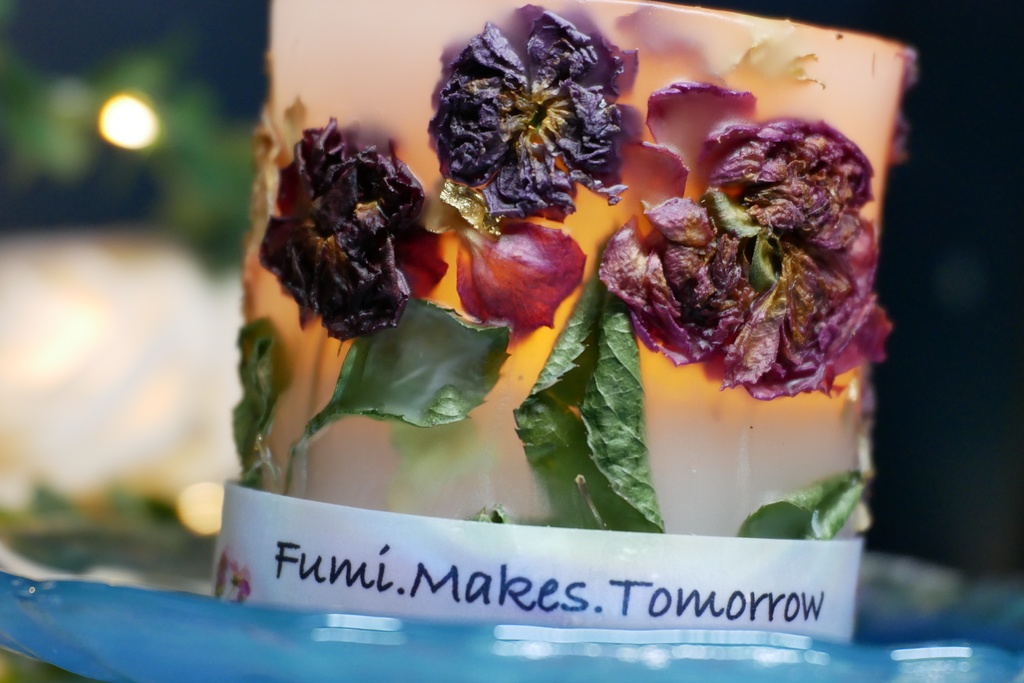 【マイガーデン】LEDキャンドル専用ボタニカルランタン -2025summer-