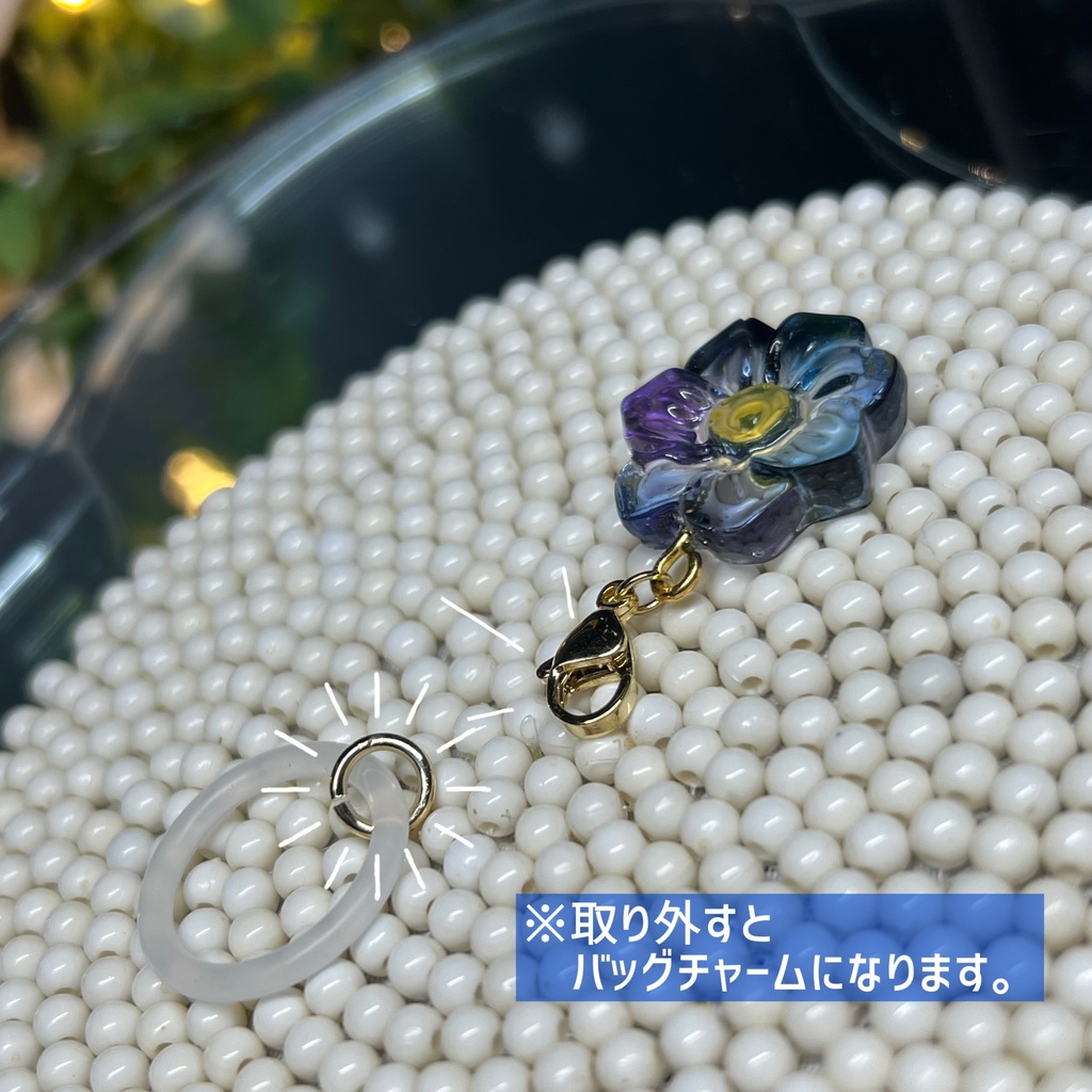 【Northern Lights】クリスタルフラワー ピンズ&アンブレラマーカー 〜2025summer〜