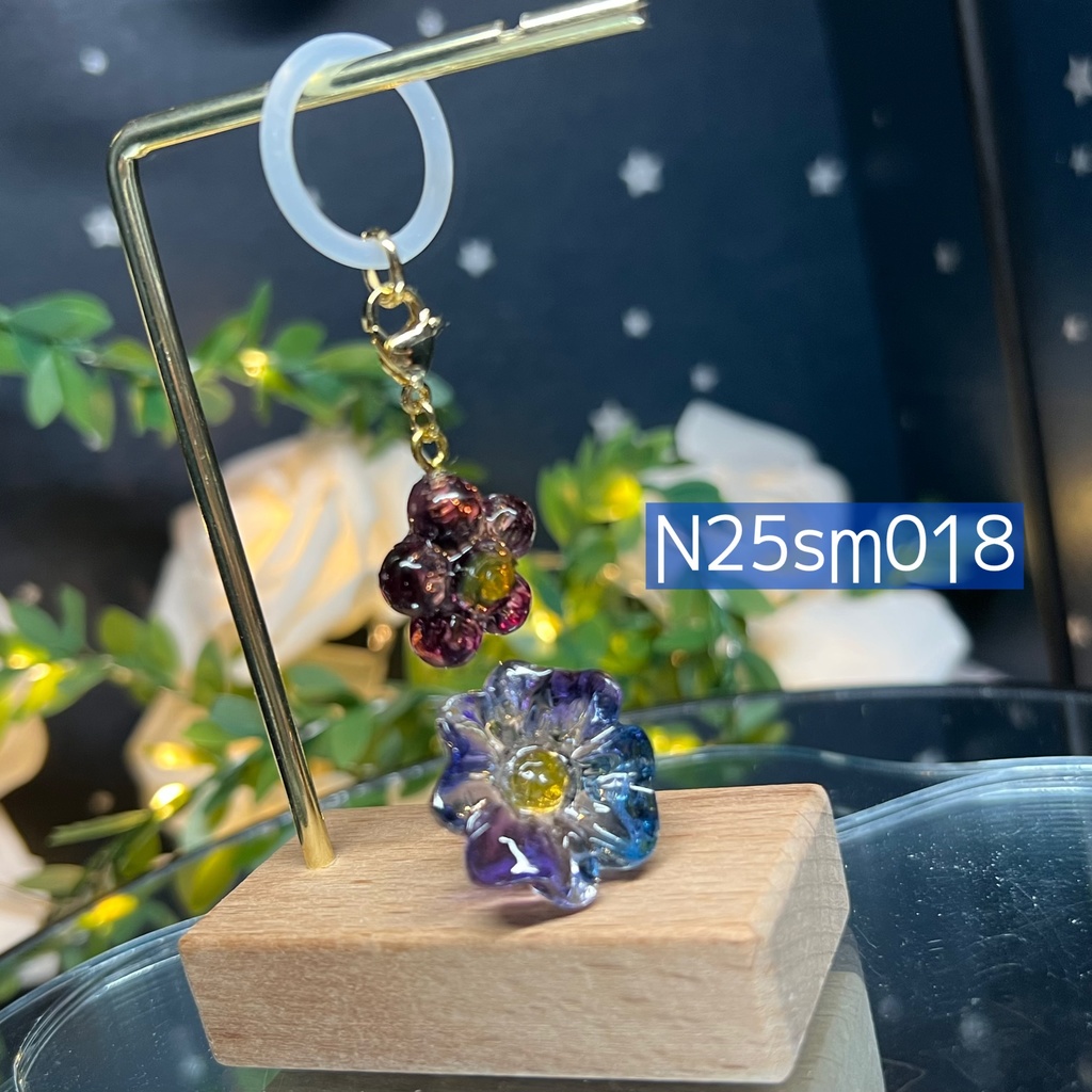 【Northern Lights】クリスタルフラワー ピンズ&アンブレラマーカー 〜2025summer〜