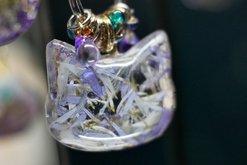 【Northern Lights】花と猫 バッグチャーム&アンブレラマーカー セット 〜2025summer〜