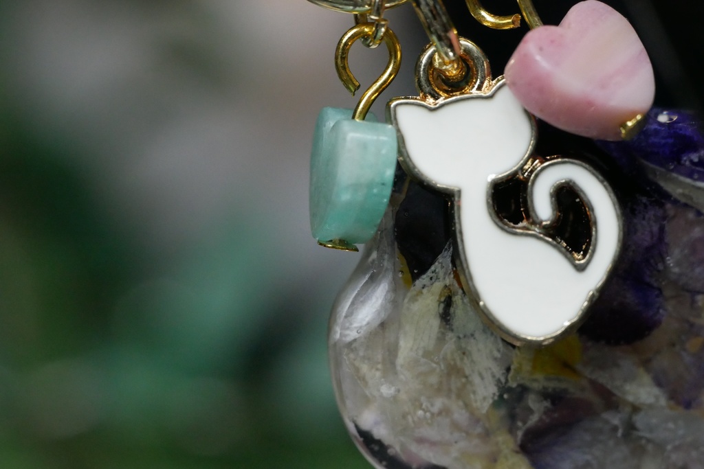 【Northern Lights】花と猫 バッグチャーム&アンブレラマーカー セット 〜2025summer〜