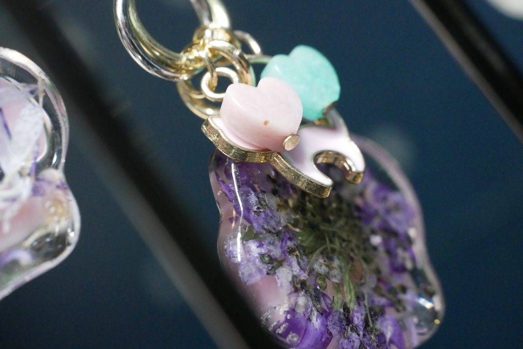 【Northern Lights】花と猫 バッグチャーム&アンブレラマーカー セット 〜2025summer〜