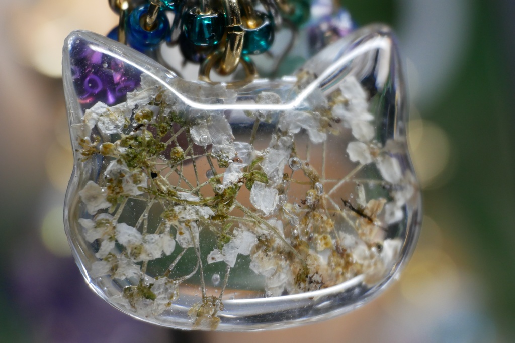 【Northern Lights】花と猫 バッグチャーム&アンブレラマーカー セット 〜2025summer〜