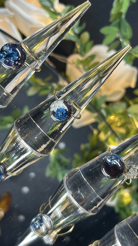 かすみそう玉のリング 2025FALL