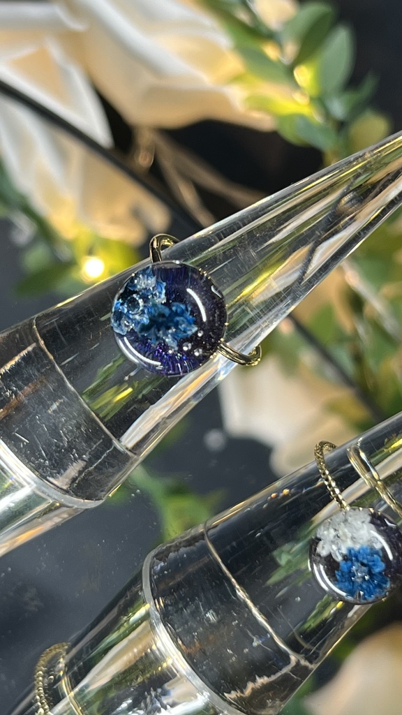 かすみそう玉のリング 2025FALL