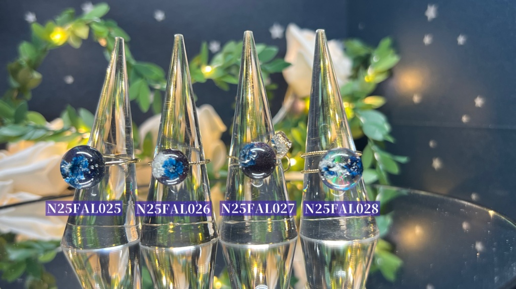 かすみそう玉のリング 2025FALL