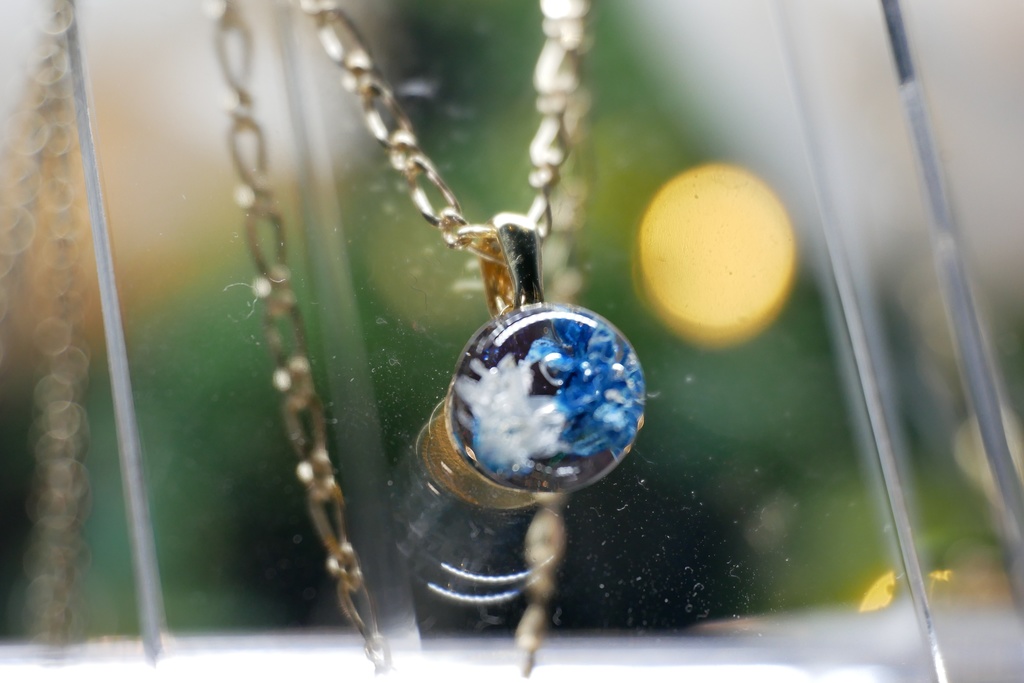 かすみそう玉のネックレス 2025FALL