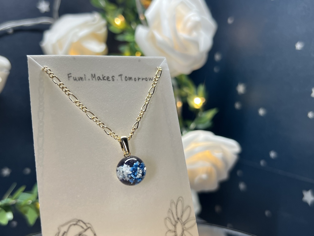 かすみそう玉のネックレス 2025FALL