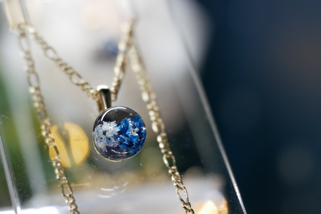 かすみそう玉のネックレス 2025FALL