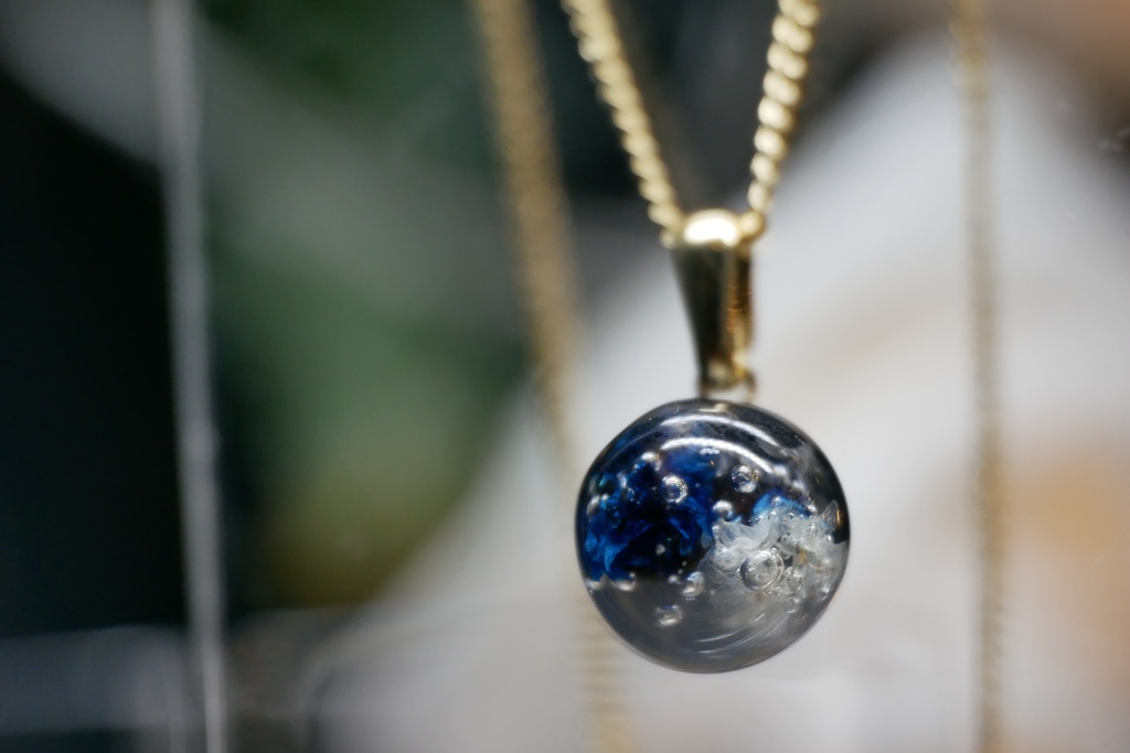 かすみそう玉のネックレス 2025FALL