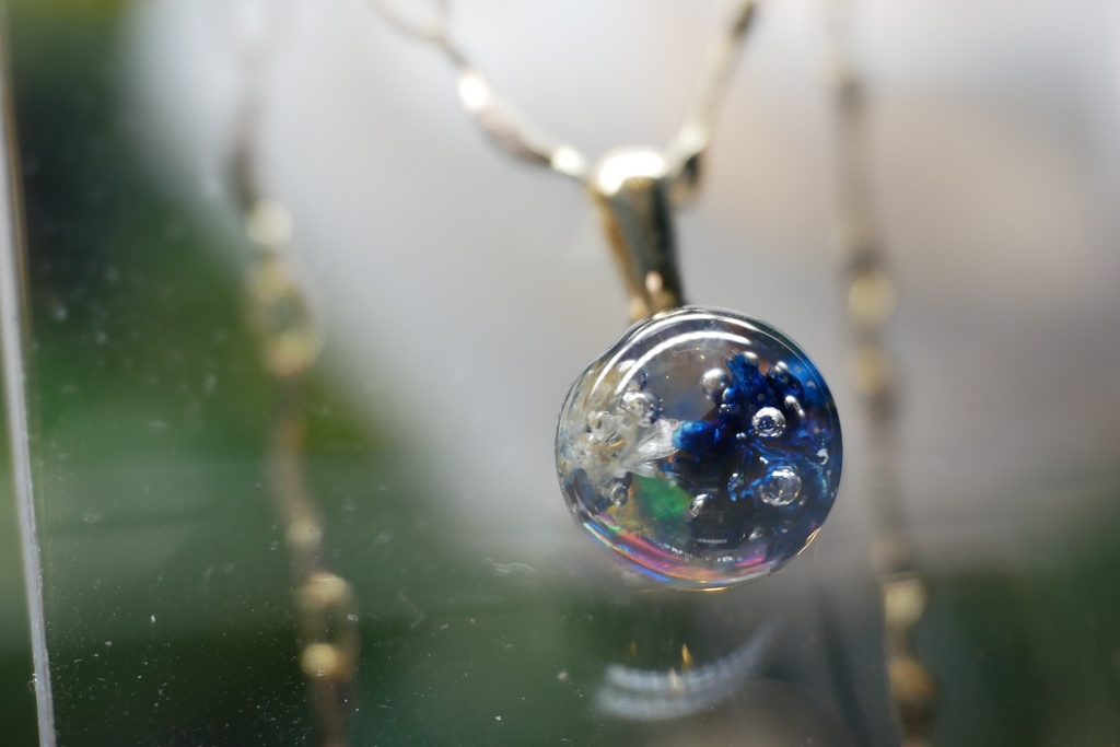 かすみそう玉のネックレス 2025FALL