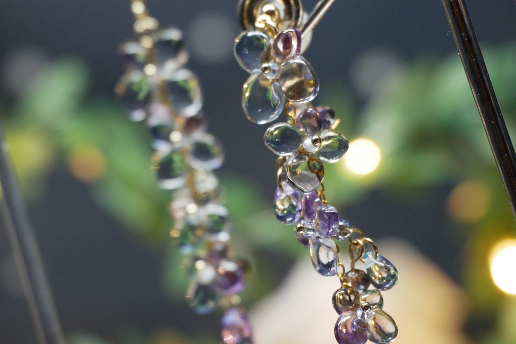 ほししずくのはな ピアス&イヤリング