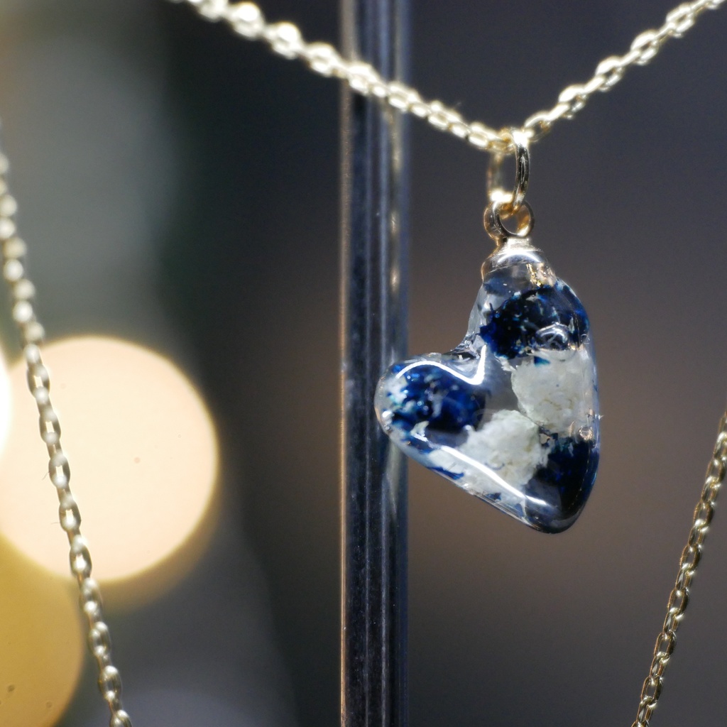 【星を育てる庭】かすみそうのネックレス&リング -2026SP ver.-