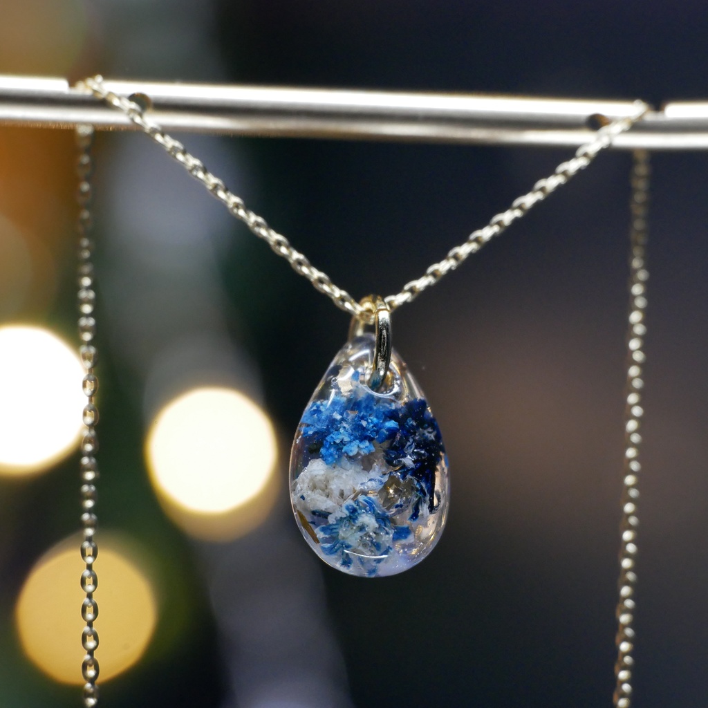 【星を育てる庭】かすみそうのネックレス&リング -2026SP ver.-