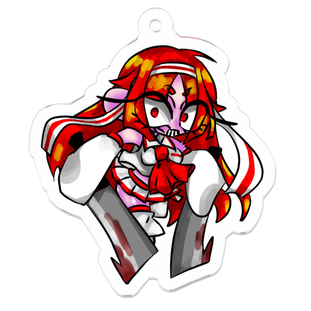 やんでろキクアクリルキーホルダー