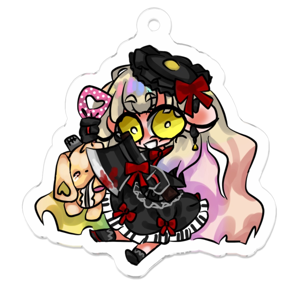 やんでろMAYUアクリルキーホルダー