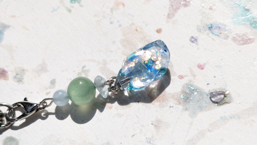 レジンチャーム 朝露