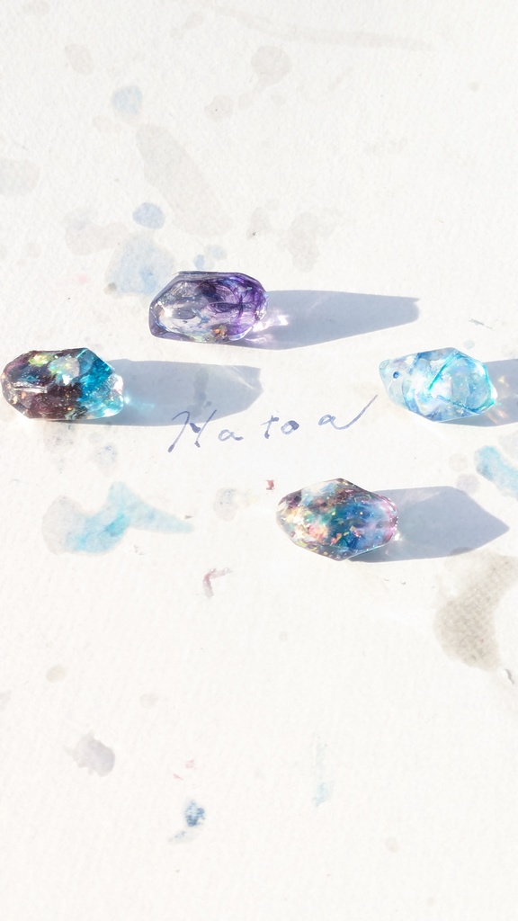 レジンチャーム 朝露