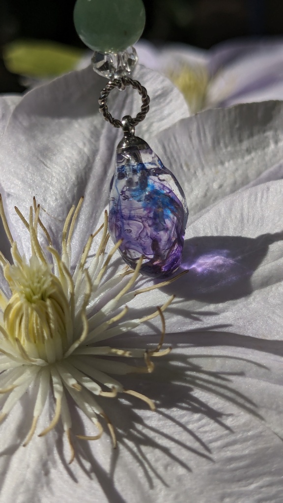 レジンチャーム　紫薫