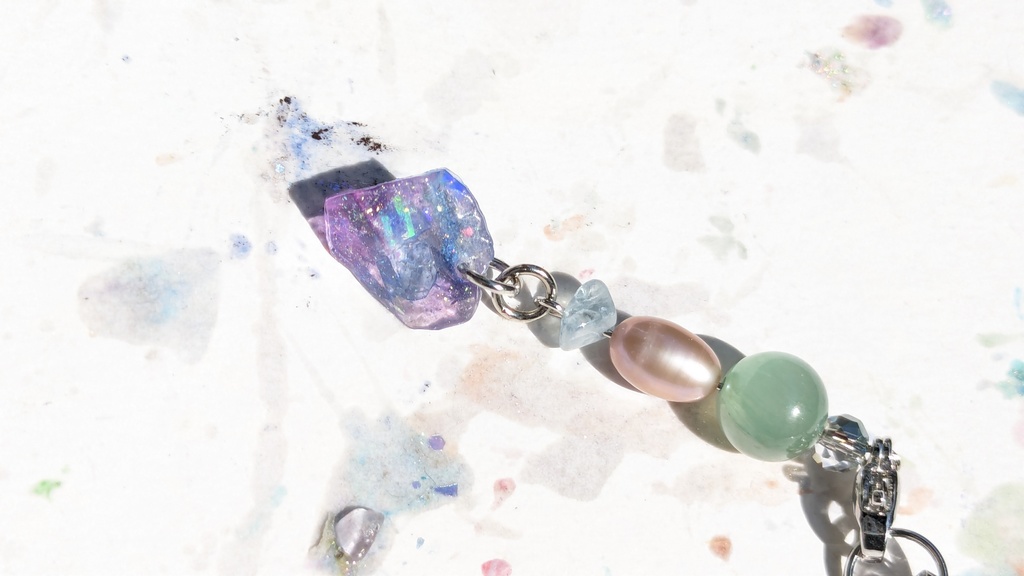 レジンチャーム 四葩の露